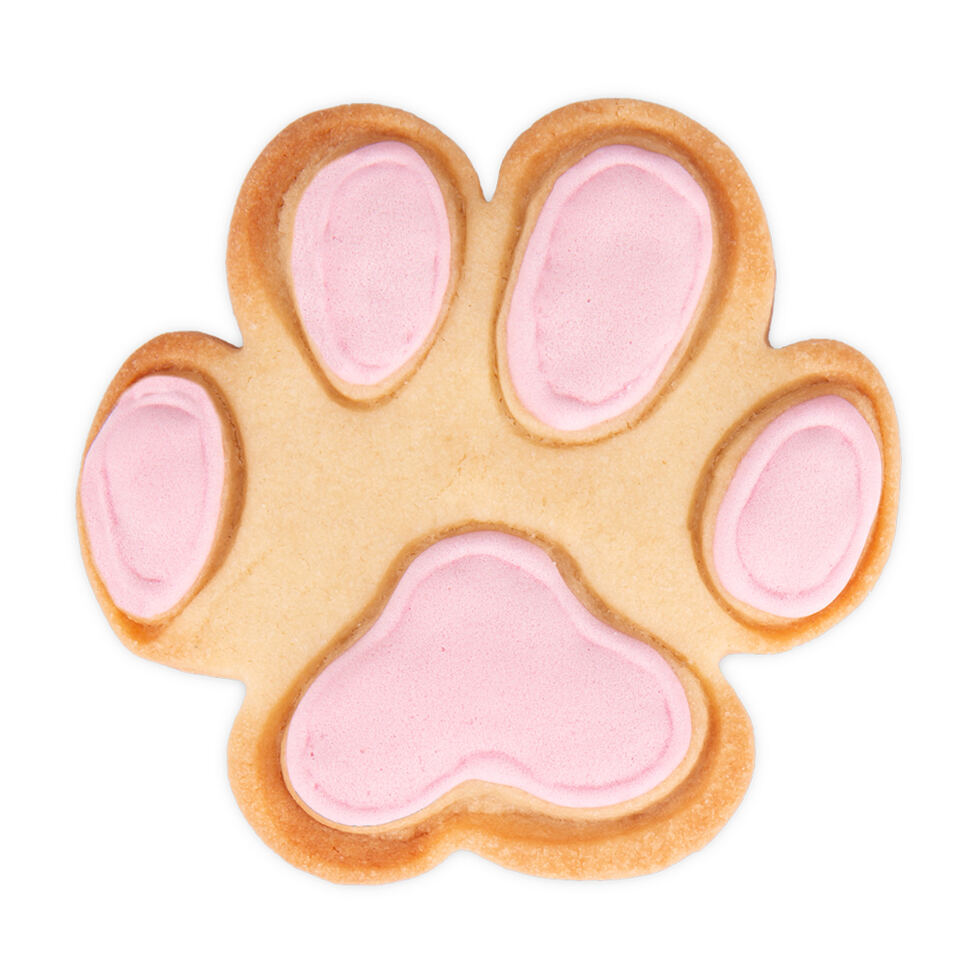 Ausstecher 
Hundepfote 