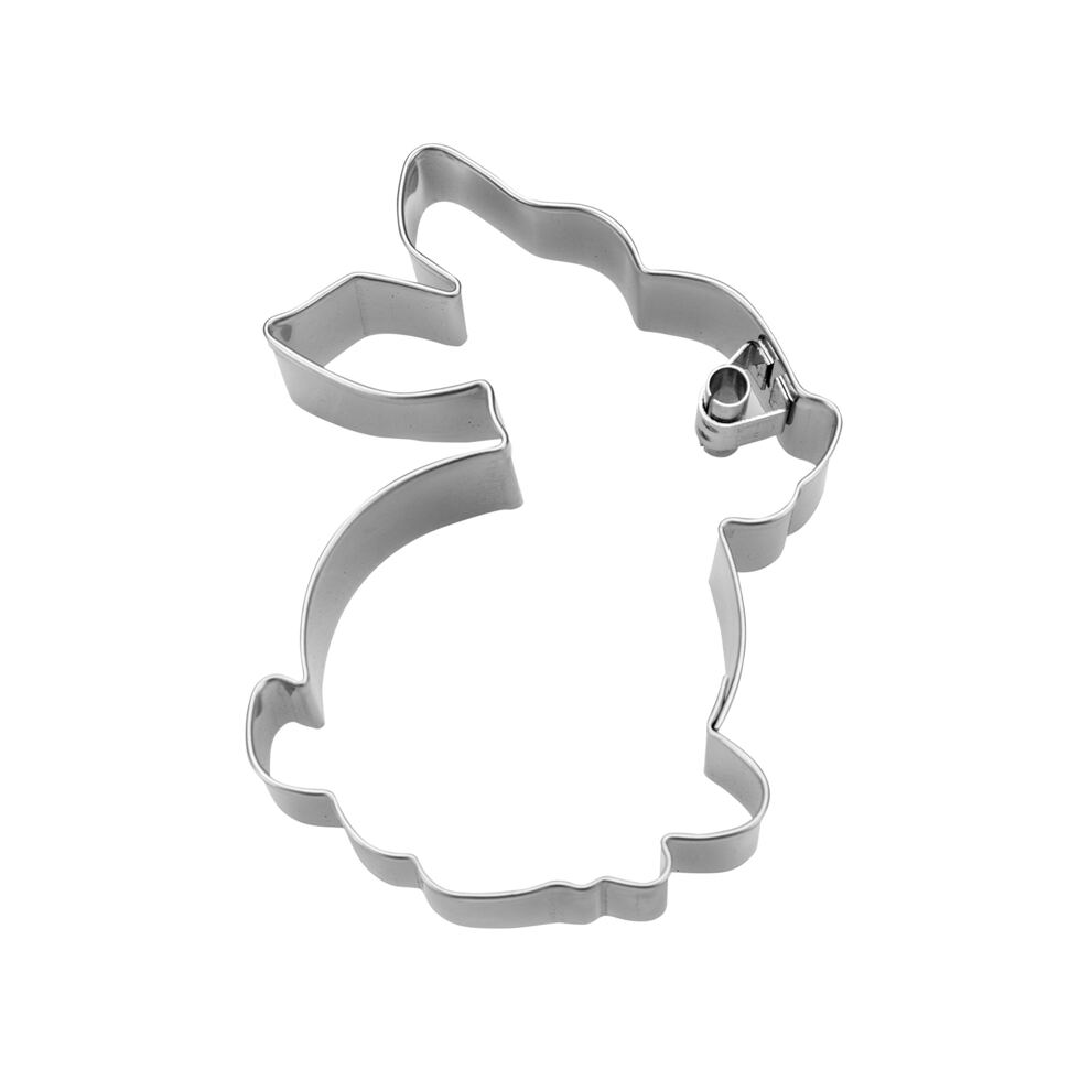 Ausstecher 
Hase sitzend 