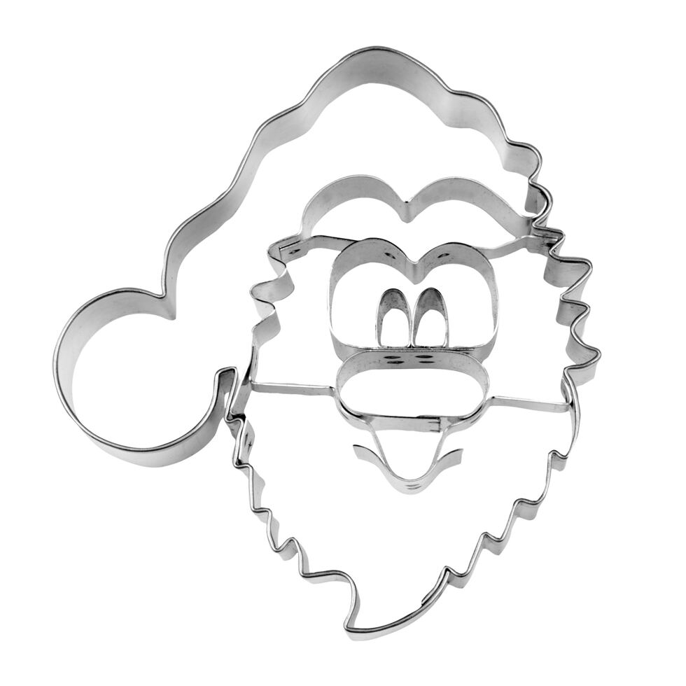 Ausstecher 
Nikolausgesicht 