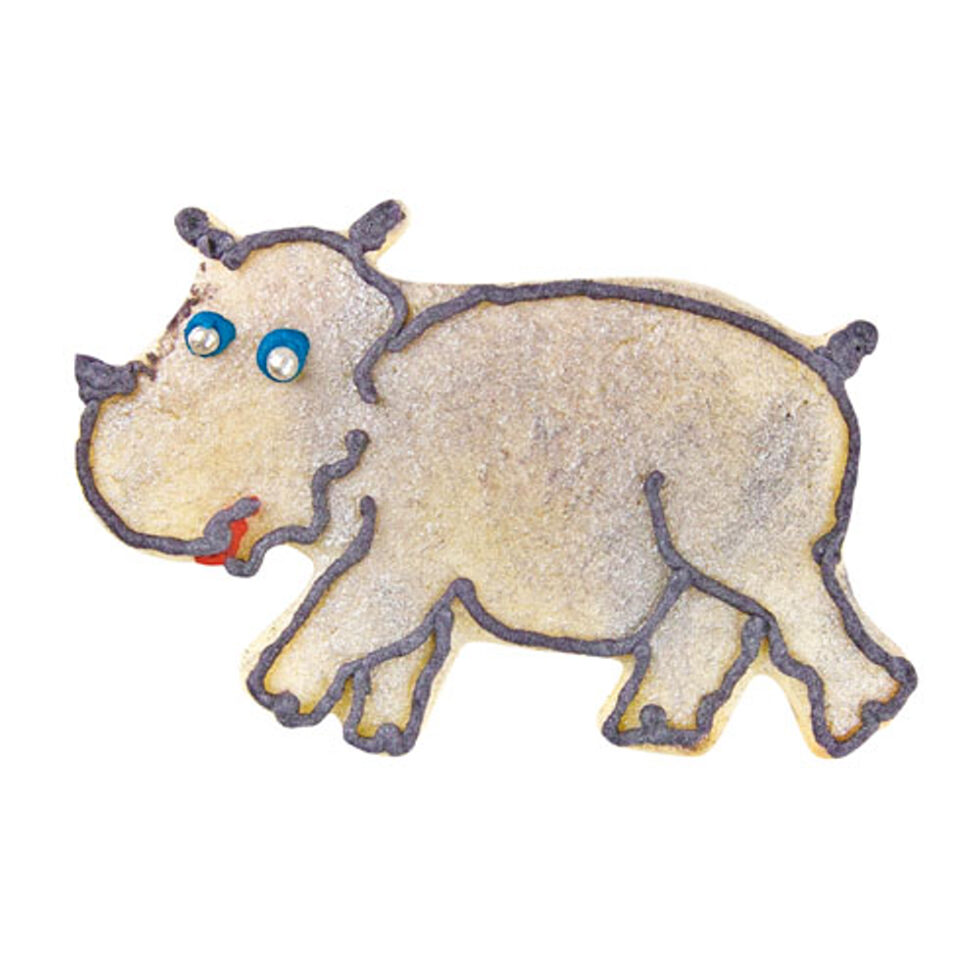 Ausstecher 
Nilpferd 