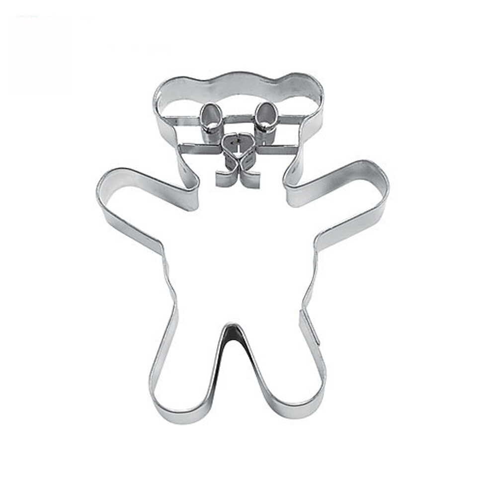 Cookie cutter
Teddy bear with face 