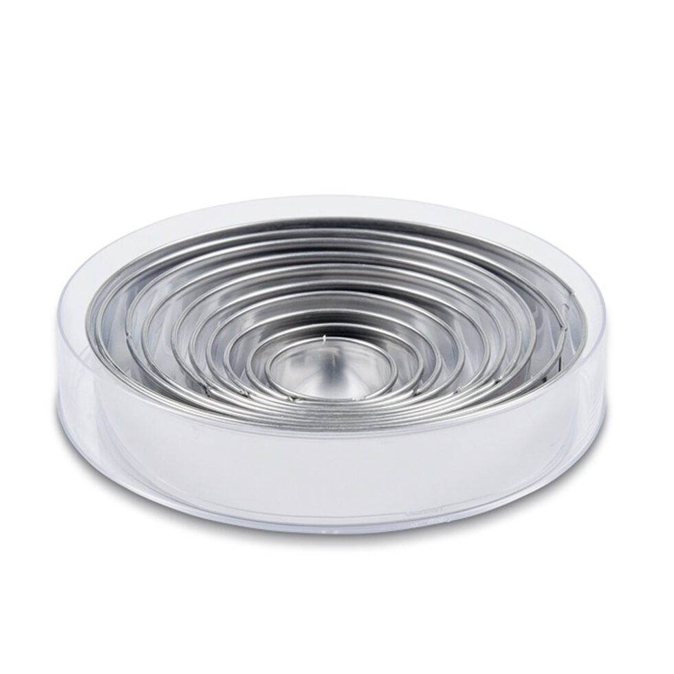 Ringe glatt 
10er Set, 3-12 cm 