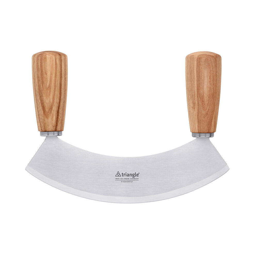 Couteau à hacher 1 lame
Bois 18 cm 