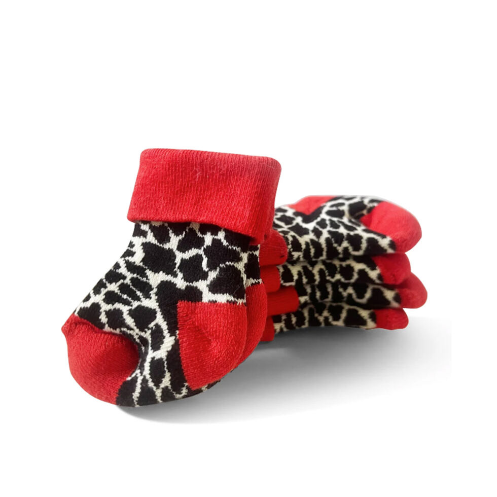 Tiger socks baby red
0-6 months 
