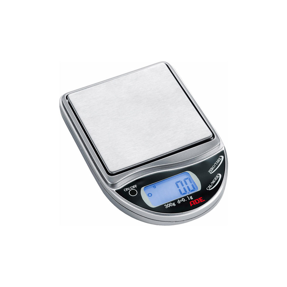 Taschenwaage Pocket
Einteilung 0.1 g 