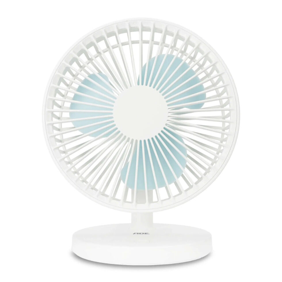Ventilateur de table blanc 