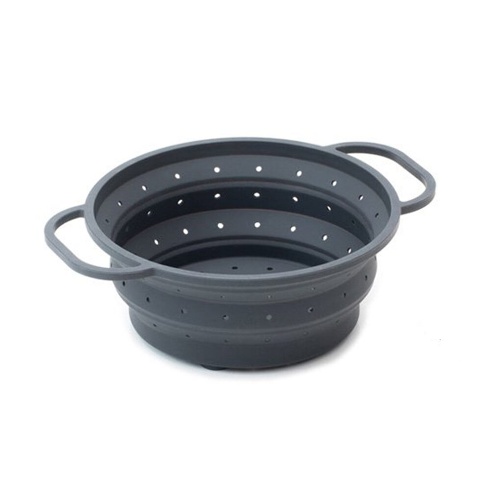 Tamis en silicone pliable
gris 