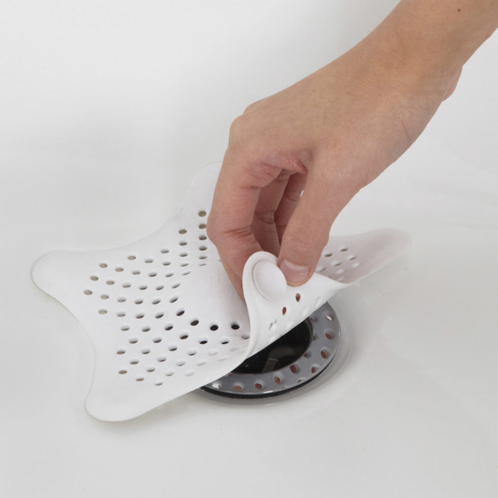 Tamis d'égouttage étoile de mer blanc 