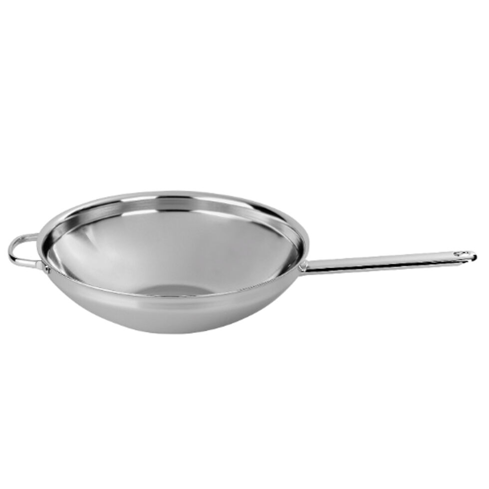 Wok rund mit Griff
36 cm 