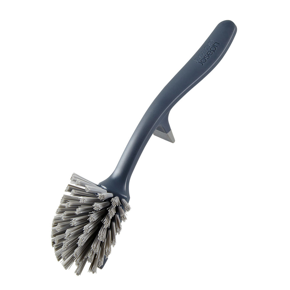 Brosse à assiettes Joseph Joseph gris 
