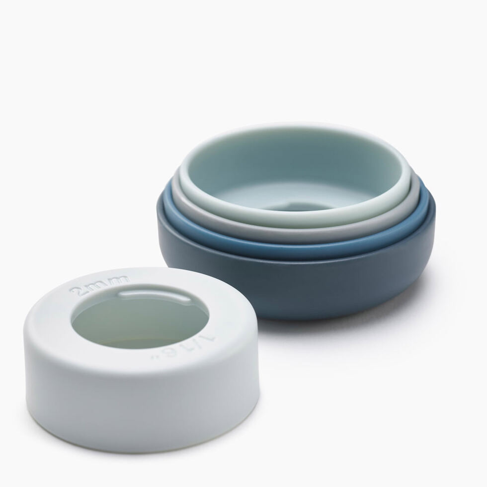 Rouleau à pâtisserie avec bagues d'écartement 