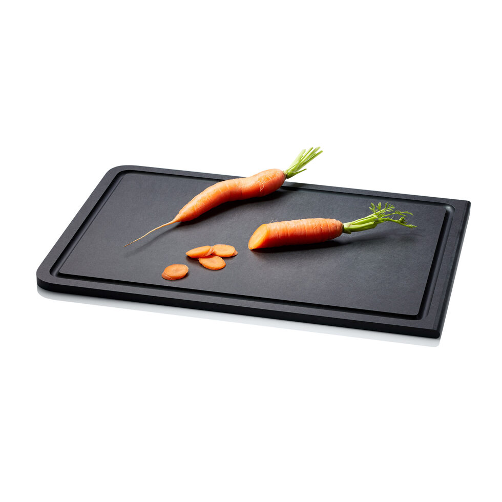 Cutting board with juice groove
38.5 x 27 cm 