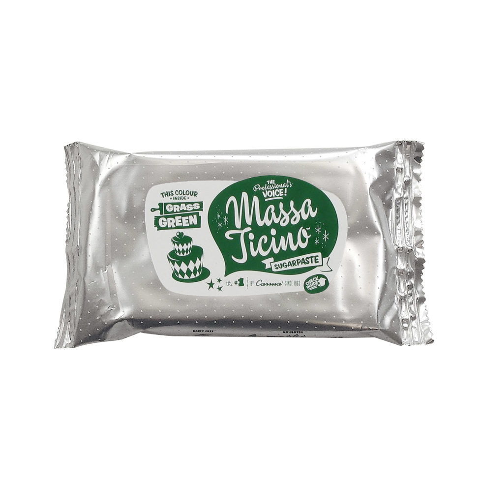 Massa Ticino Pâte de sucre Vert 250 g