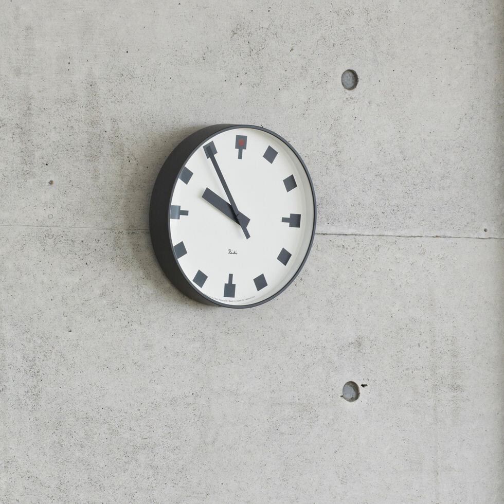 Wanduhr Riki Hibya
weiss 