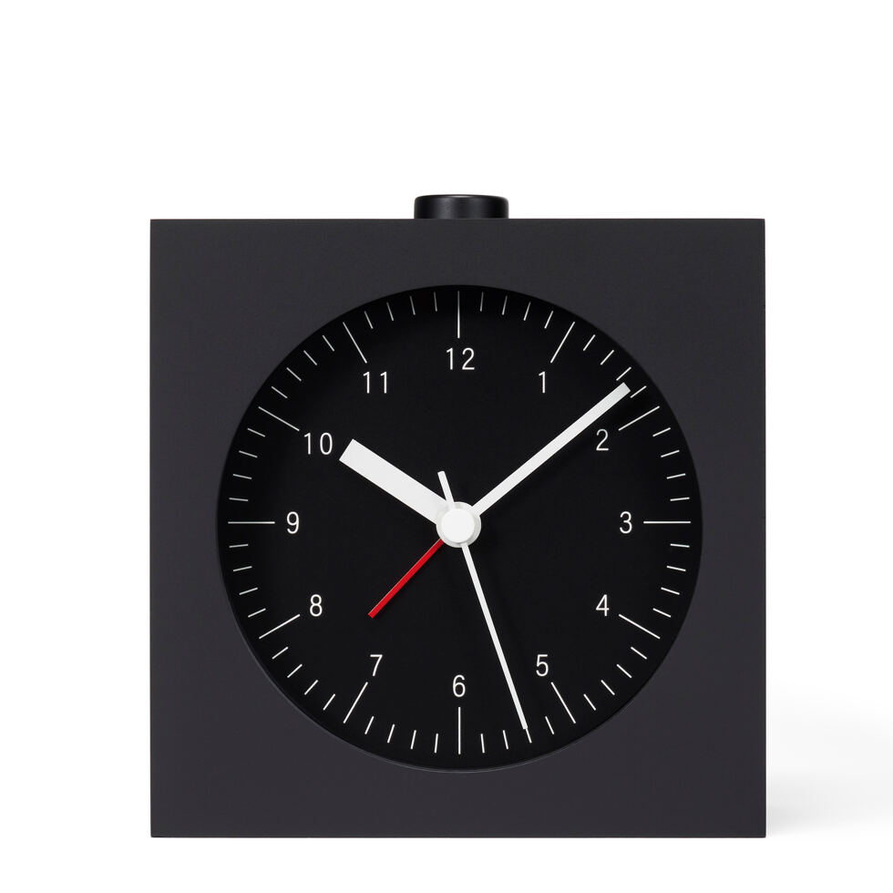 Wecker City Pop
schwarz, gross 