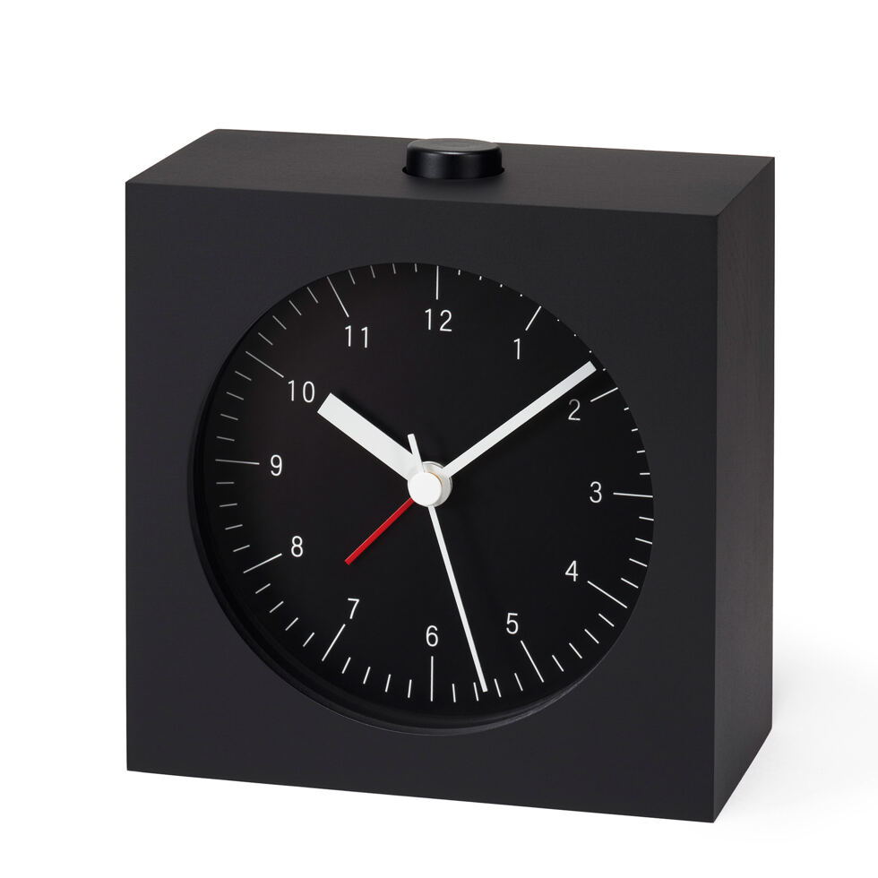 Wecker City Pop
schwarz, gross 