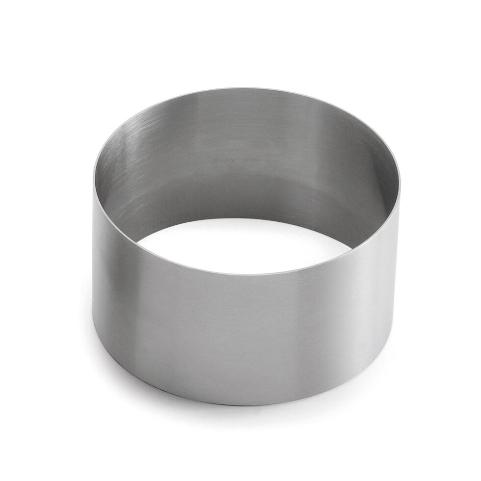 Anneau à dessert chrome
8 cm 