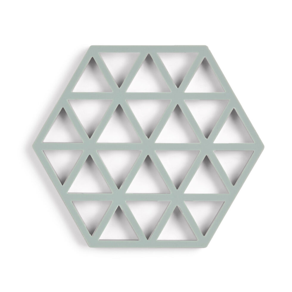 Base du pot triangulaire
gris clair 