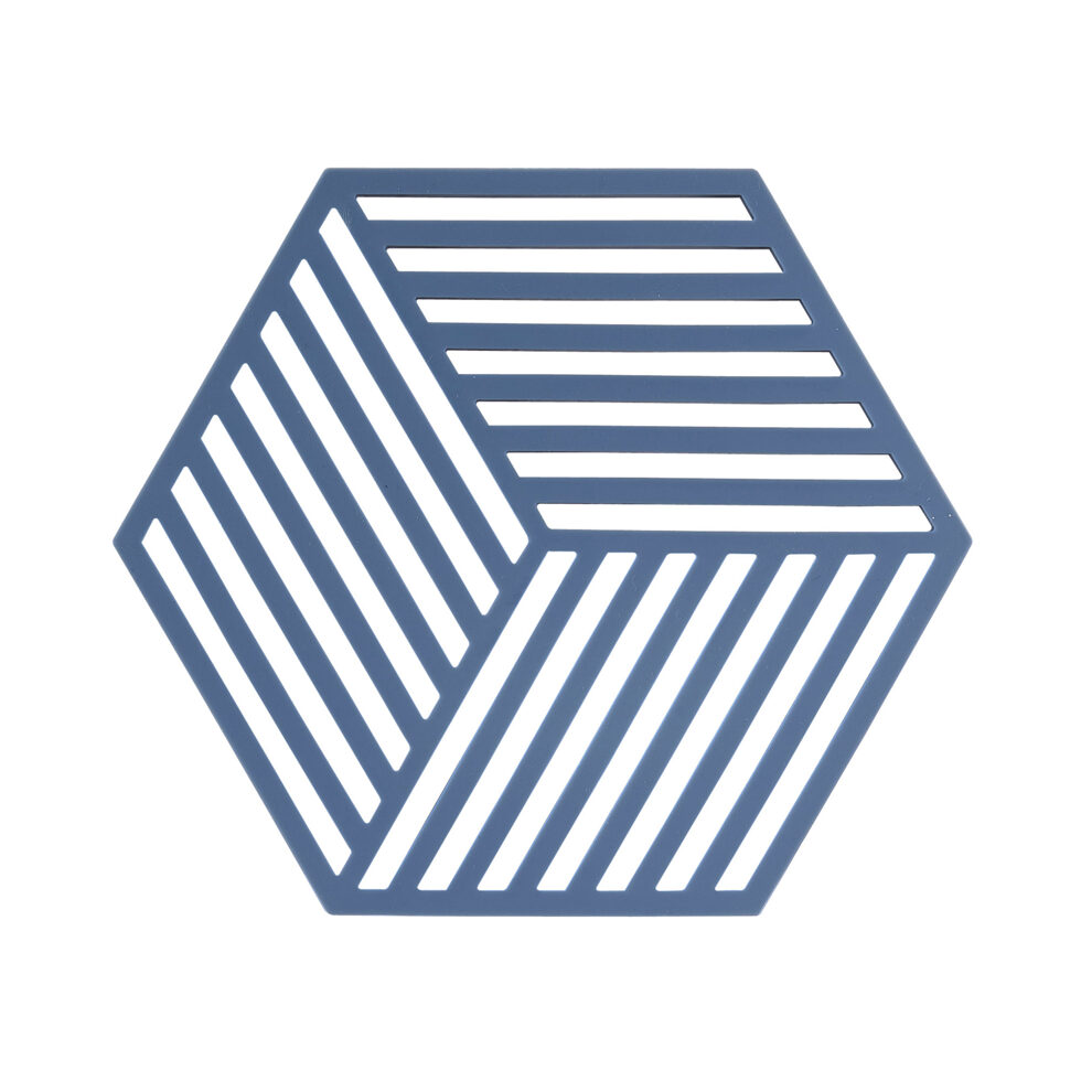 Base du pot hexagone
bleu 