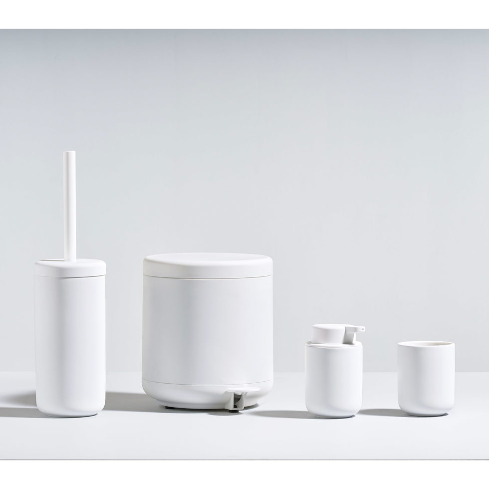 Porte-savon gris clair 