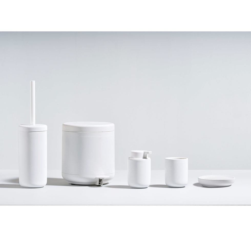 Porte-savon gris clair 