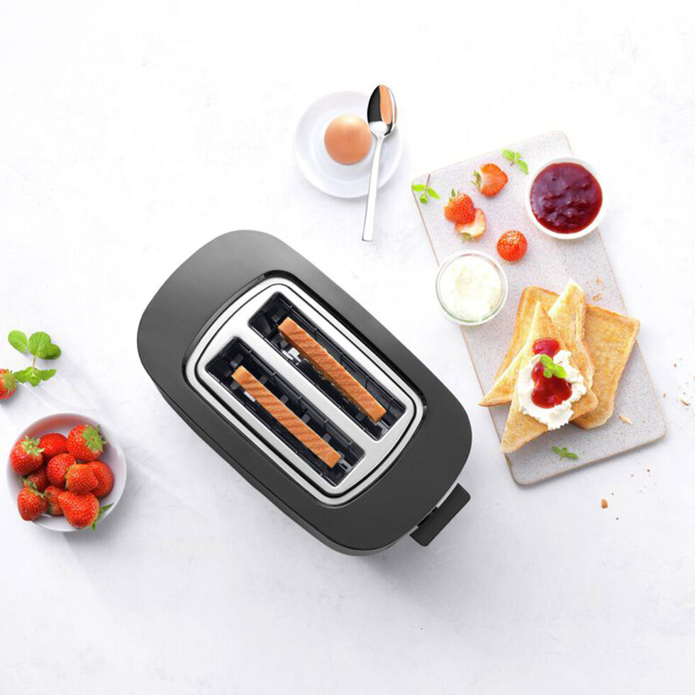 Grille-pain 2x1
noir 