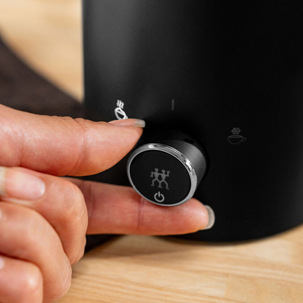 Milchaufschäumer
schwarz 400 ml 