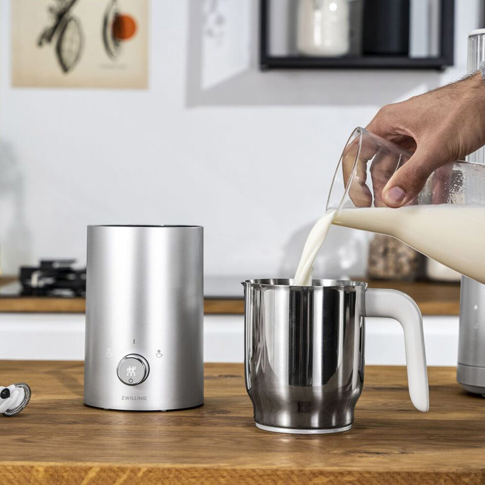 Milchaufschäumer
silber 400 ml 