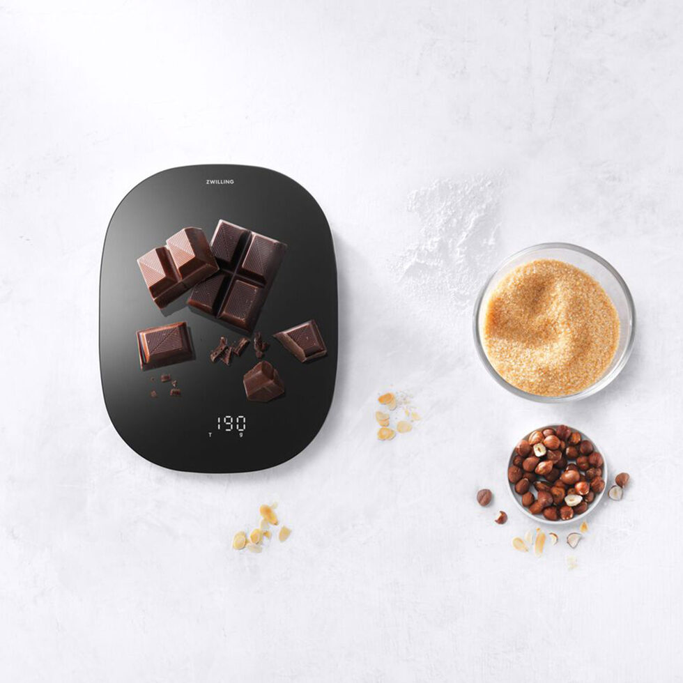 Küchenwaage bis 10 kg
mit USB, schwarz 