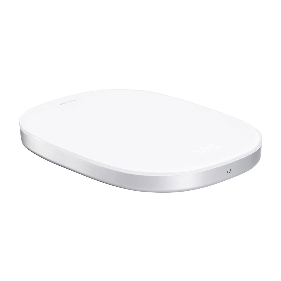 Küchenwaage bis 10 kg
mit USB, weiss / silber 